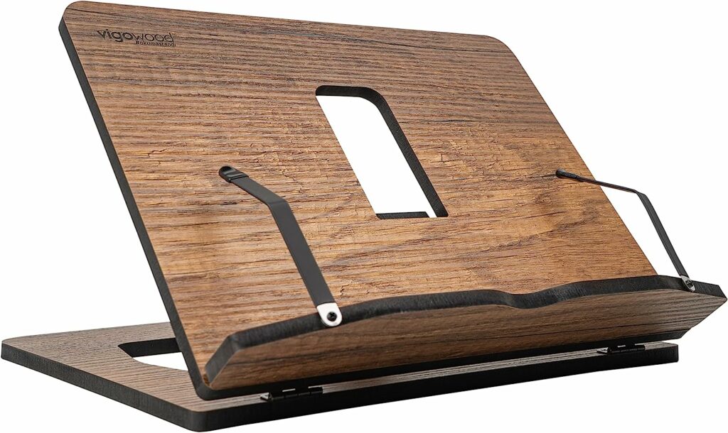Support ordinateur portable en bois