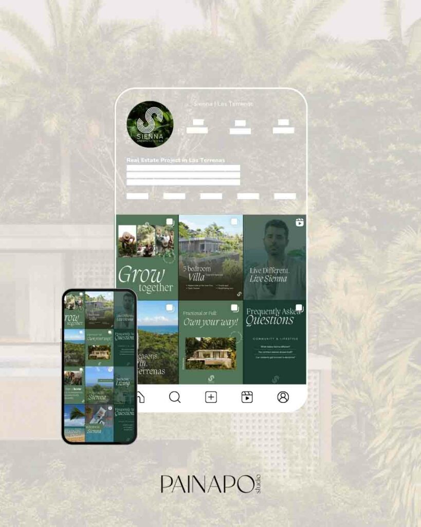 Habillage Instagram Real Estate