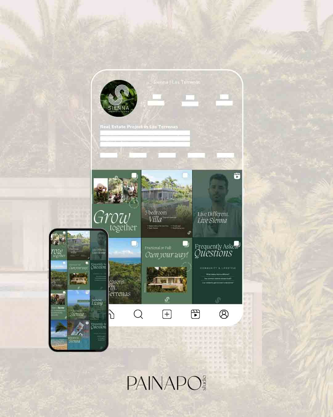 Habillage Instagram Real Estate