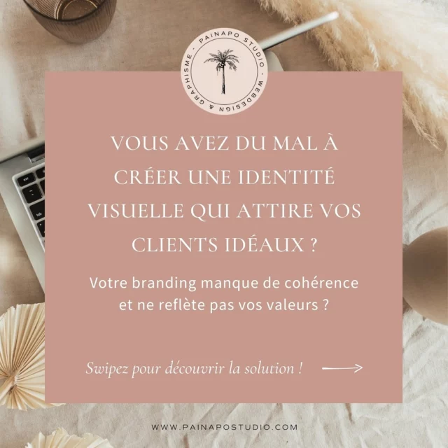 Et si votre marque devenait inoubliable ?

Créer une identité visuelle forte, cohérente et impactante est une étape essentielle pour attirer vos clients idéaux et leur donner confiance.

C’est pourquoi j’ai conçu le Workbook "Créer une identité visuelle impactante", un guide complet et pratique en 10 étapes.

🌴Bonus inclus : 
	• Une checklist pour éviter les erreurs les plus fréquentes.
	• Des palettes de couleurs inspirantes prêtes à l’emploi pour sublimer votre marque.
	• Des templates Canva exclusifs pour gagner du temps et rester aligné(e).

Pourquoi ?
Parce que je veux vous aider à créer une marque qui vous ressemble, une marque qui attire, inspire et reflète vos valeurs.

👉 Ce workbook est à vous pour seulement 27 € au lieu de 197 € (prix spécial lancement).
Cliquez sur le lien dans la bio, téléchargez-le, et commencez à transformer votre identité visuelle dès aujourd’hui.

Faites le premier pas vers une identité visuelle qui vous ressemble et inspire !
Je suis impatiente de voir ce que vous allez créer ! 💛

#identitevisuelle #identitevisuelleentreprise #identitevisuelleimpactante #webdesignerfrance #webdesigner #entrepreneur #mumpreneur
