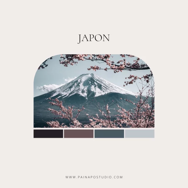 1 pays, 7 palettes de couleurs. Bienvenue au Japon !🇯🇵 

Vous connaissez le Japon ? Quelle palette vous inspire le plus ? 

#inspirationvoyage #travelplanner #traveldesign #design #webdesignerfrance #identitevisuelle #aventure #creativite #graphistefreelance #japon #colorpalette #identitevisuelle #branding